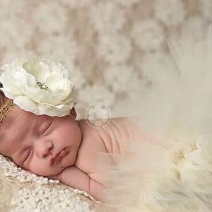 BabyGirl Tutu and Headband Set Photoshoot Outfit🎁